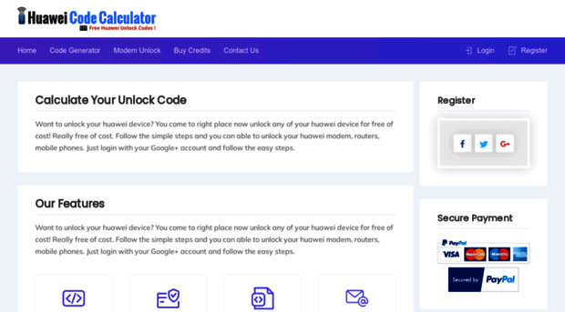 huaweicodecalculator.co
