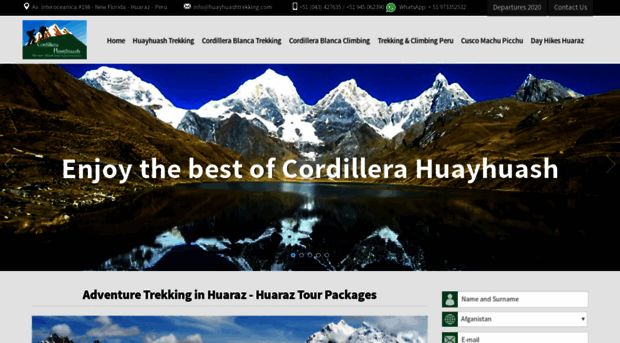 huayhuashtrekking.com