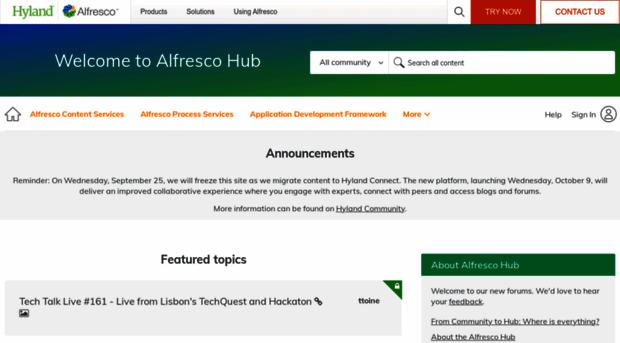 hub.alfresco.com