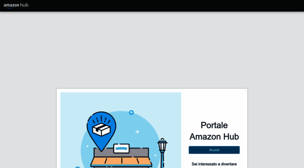 hub.amazon.it - Welcome to Partner Portal - Hub Amazon