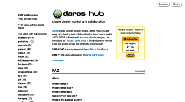 hub.darcs.net