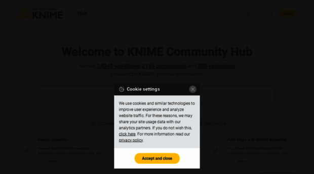 hub.knime.com
