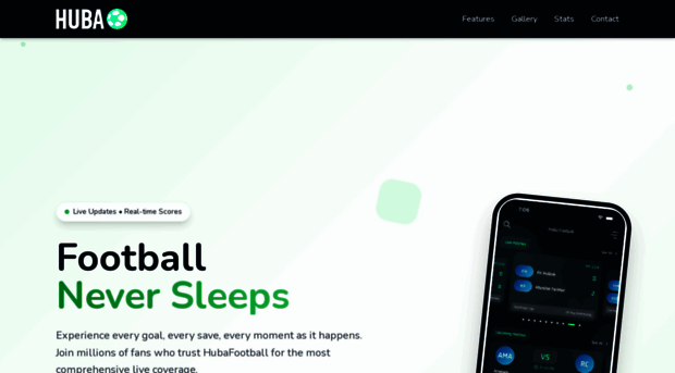hubafootball.net