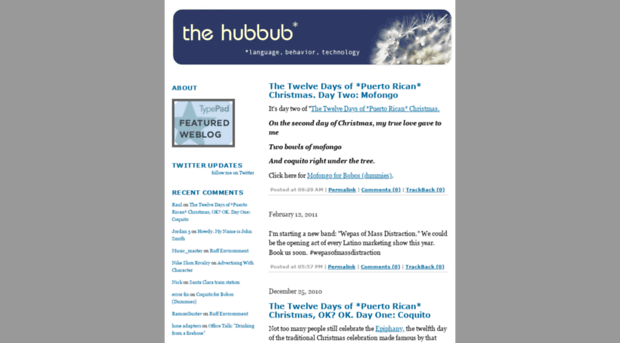 hubbub.typepad.com