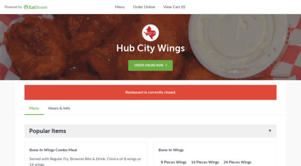 hubcitywingslubbock.com