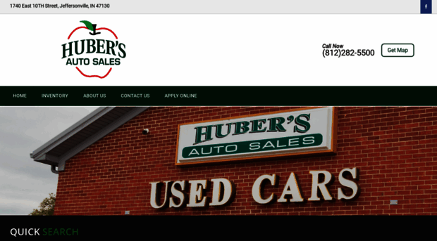 hubersautosale.com