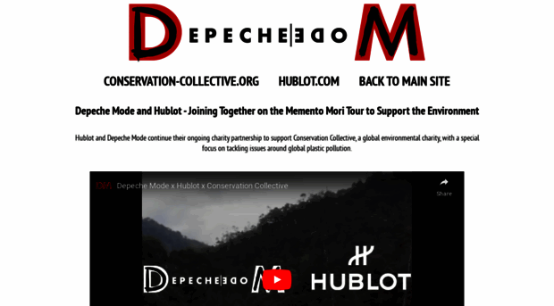 hublot.depechemode.com