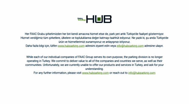 hubparking.com.tr