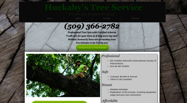 huckabystreeservice.com