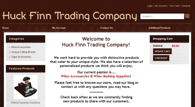 huckfinn.corecommerce.com