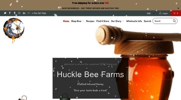 hucklebeefarms.com