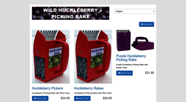 huckleberry-rakes.dpdcart.com