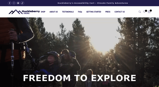 huckleberryhiking.com