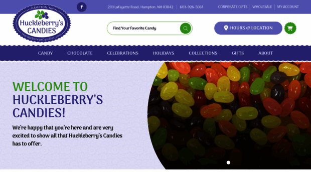 huckleberryscandies.com