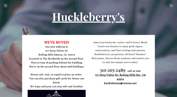 huckleberryspen.com