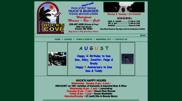 huckscove.com