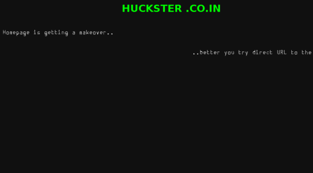 huckster.co.in