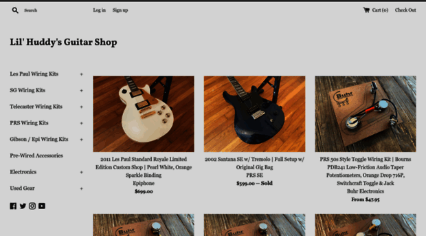 huddysguitarshop.com