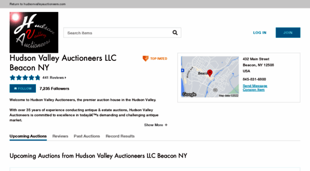 hudson-valley-auctioneers.liveauctioneers.com