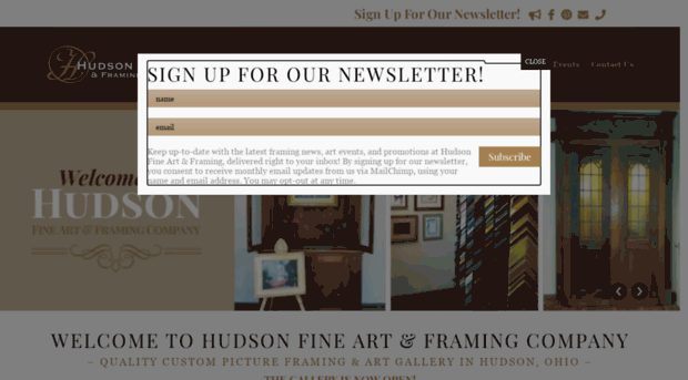 hudsonfineartandframing.com