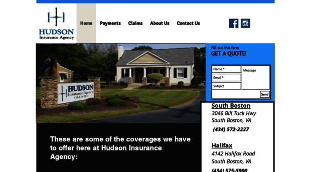 hudsoninsuranceagency.net