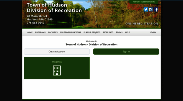 hudsonrecreation.recdesk.com