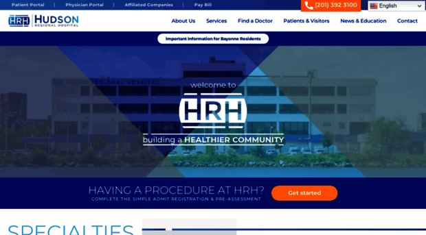 hudsonregionalhospital.com