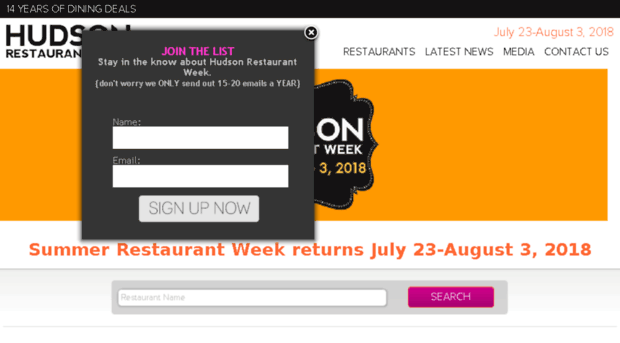 hudsonrestaurantweek.com