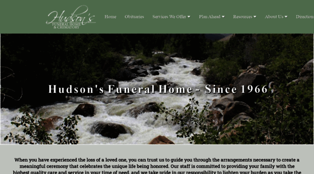 hudsonsfuneralhome.com