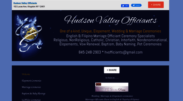 hudsonvalleyofficiants.com