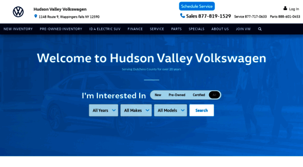 hudsonvalleyvw.com