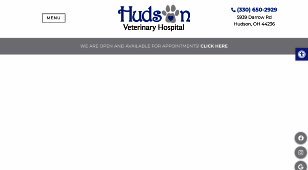 hudsonveterinaryhospital.com