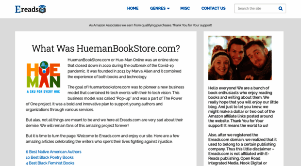 huemanbookstore.com