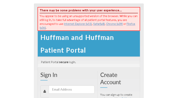 huffmanandhuffman.omedixpatientportal.com