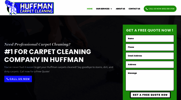 huffmancarpetcleaning.com