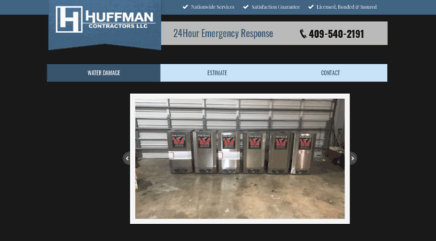 huffmancontractors.com