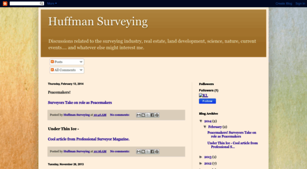 huffmansurveying.blogspot.com