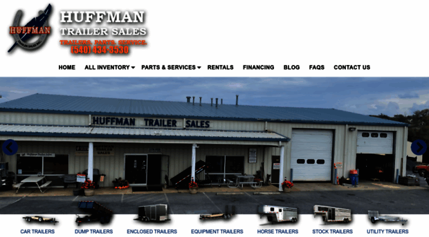 huffmantrailers.com