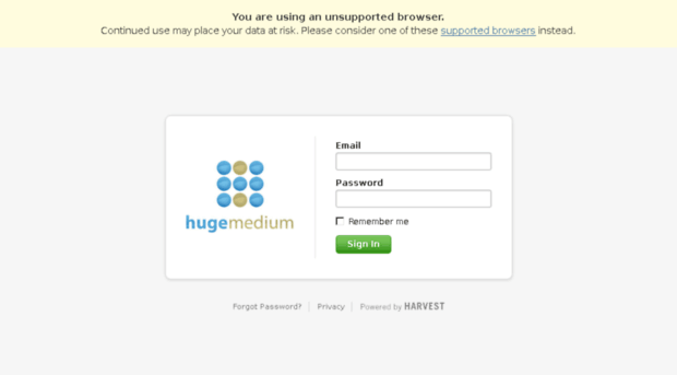 hugemedium.harvestapp.com