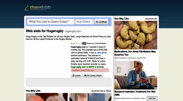 hugerugby.com.clearwebstats.com