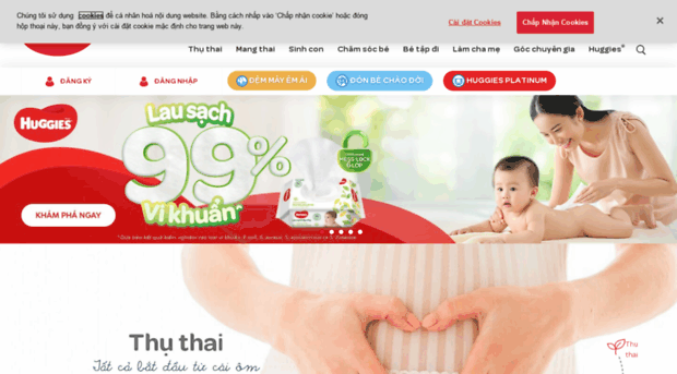 huggies.com.vn