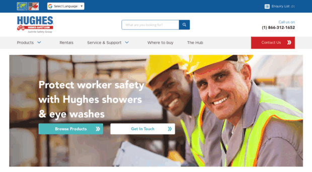 hughes-safety-showers.com