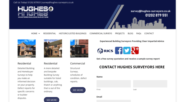 hughes-surveyors.com