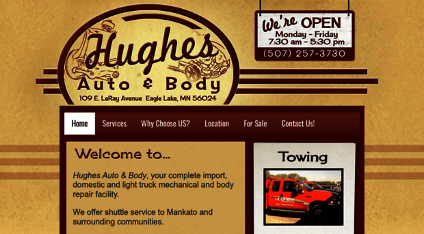 hughesautoandbody.com