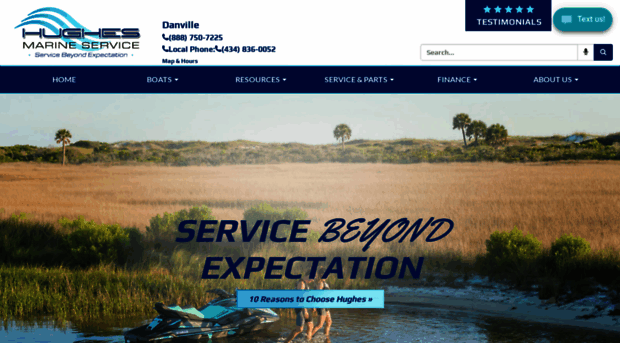 hughesmarineservice.com