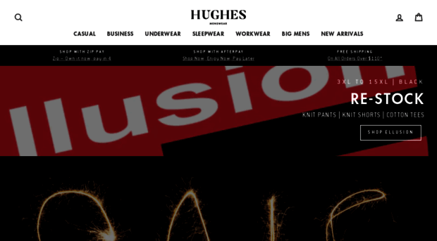 hughesmenswear.com