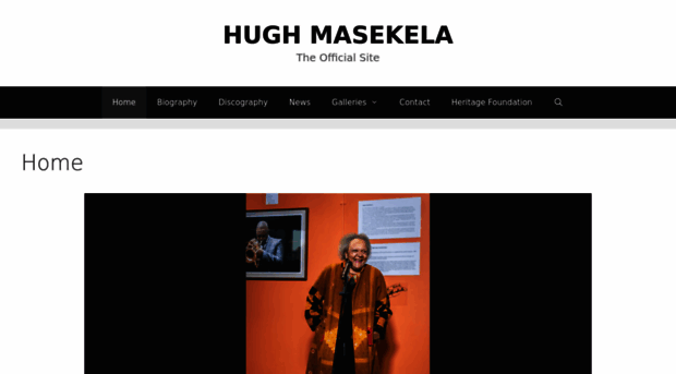 hughmasekela.co.za