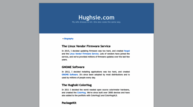 hughsie.com