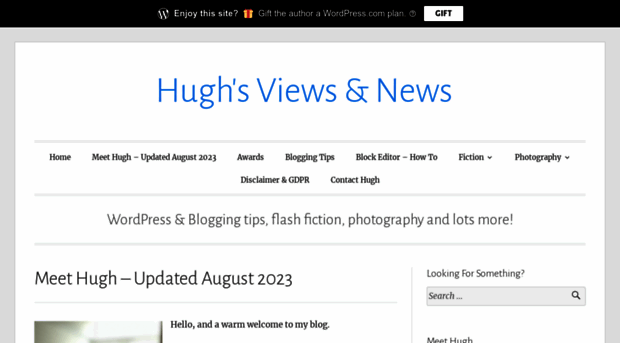 hughsviewsandnews.com