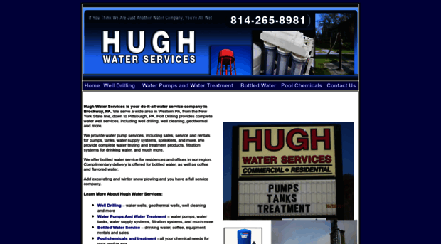 hughwaterservices.com